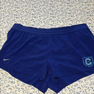 Nike Women's Deep Blue Athletic Shorts